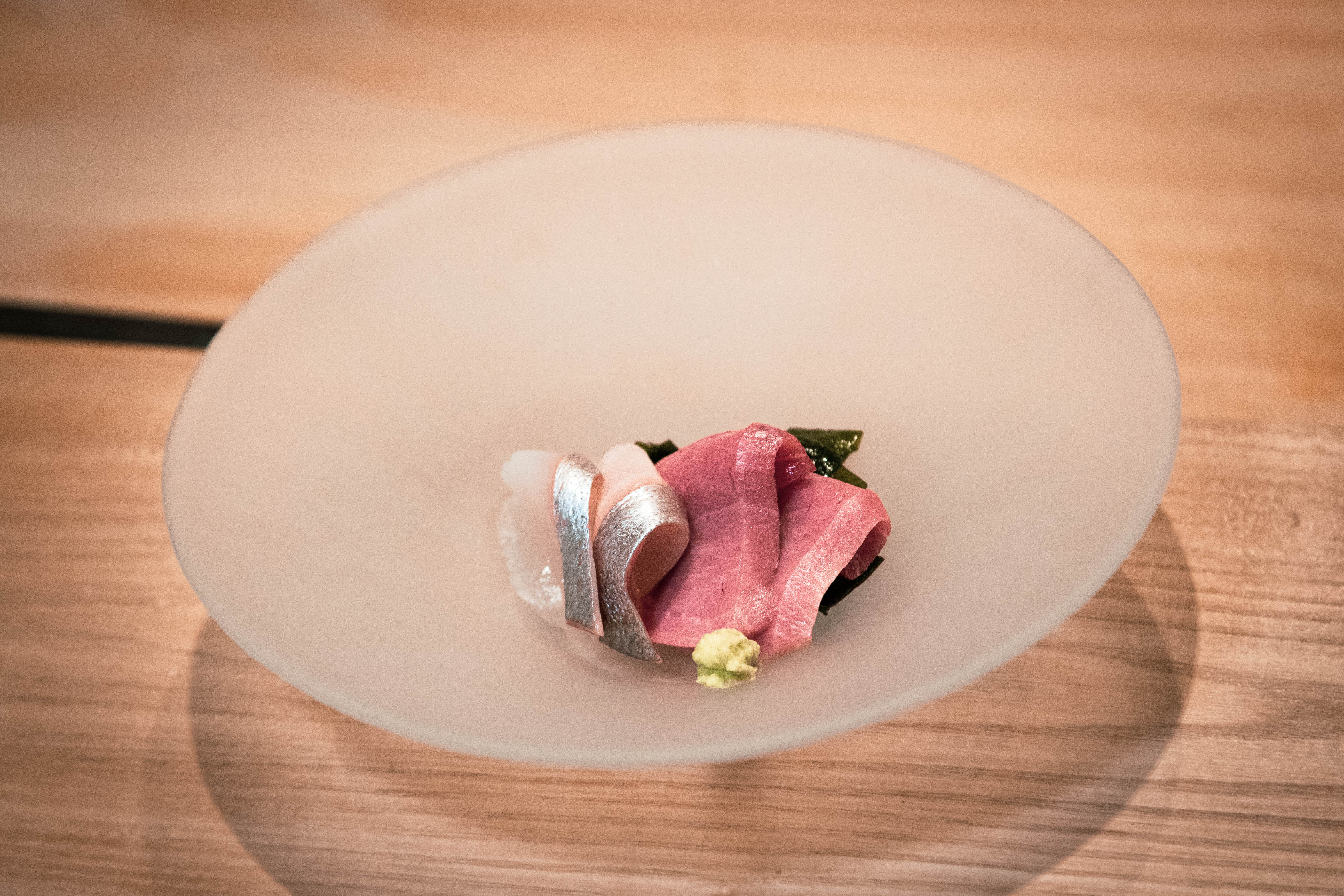 Seasonal sashimi at Sushi Amane