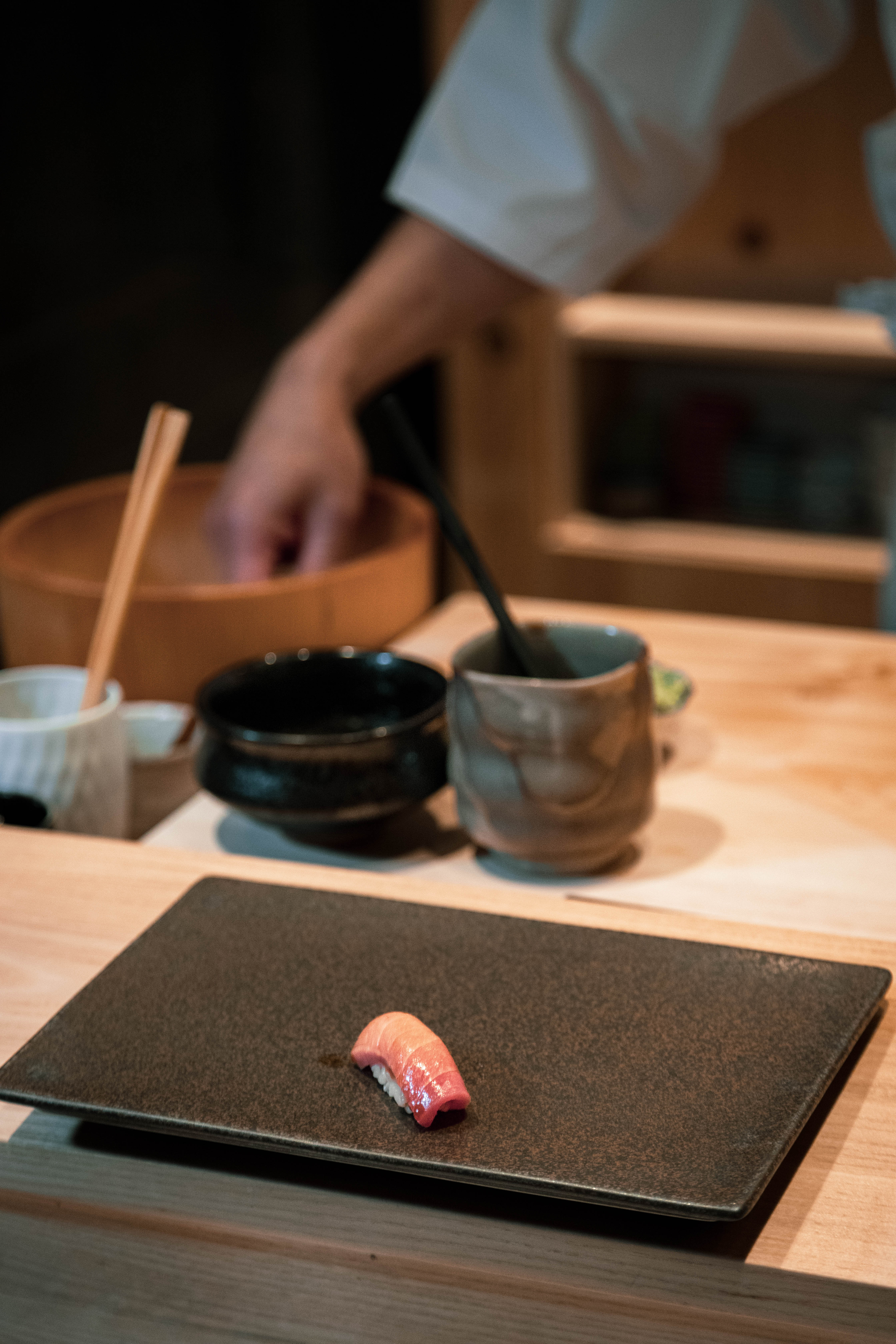 Nigiri at the Sushi Amane counter
